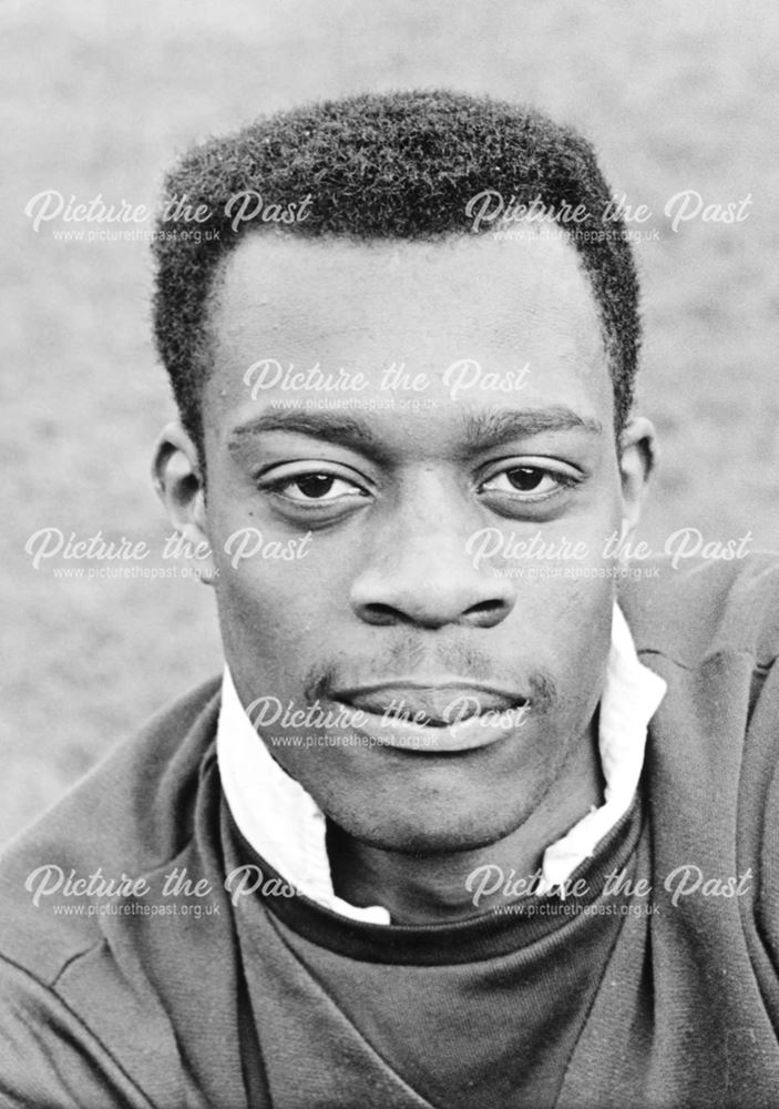 Kevin Francis, Derby County FC Striker (1989-90), Baseball Ground, Derby, 1989