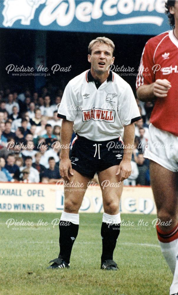 Paul Goddard, Derby County FC Striker (1988-89), Baseball Ground, Derby, 1988-89