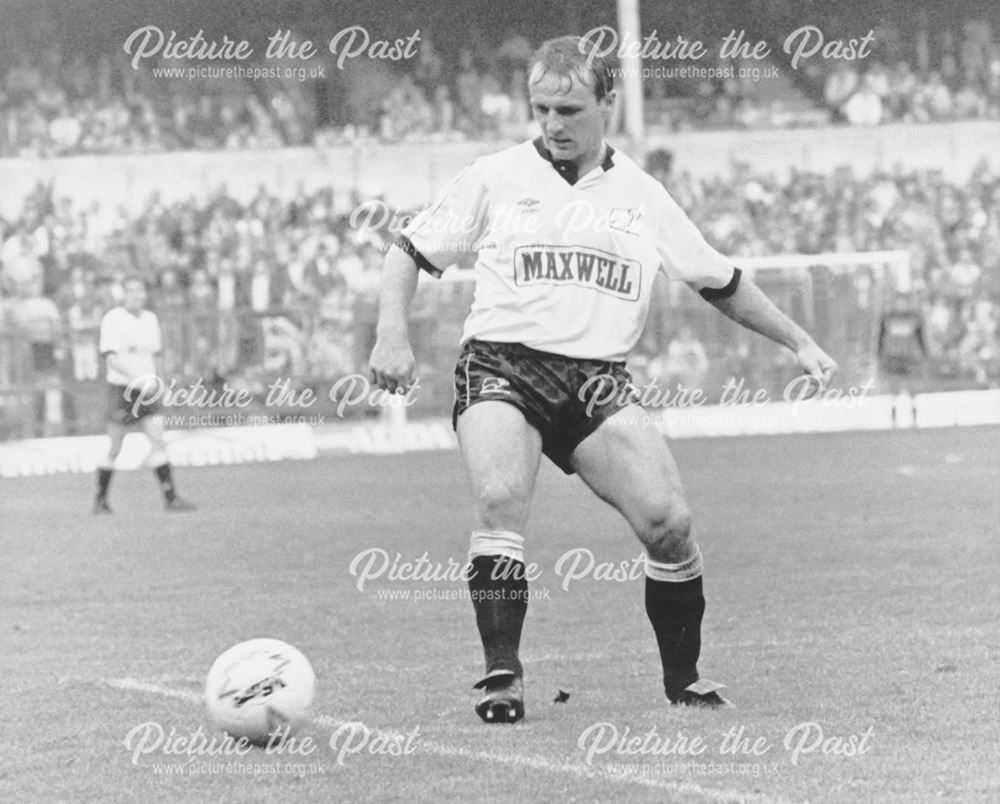 Paul Goddard, Derby County FC Striker (1988-89), Baseball Ground, Derby, 1988-89