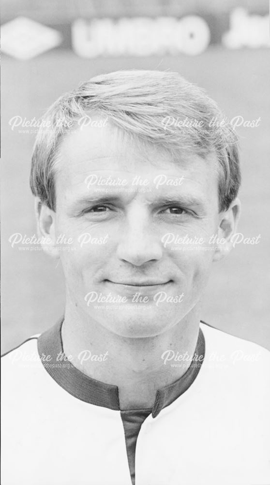 Paul Goddard, Derby County FC Striker (1988-89), Baseball Ground, Derby, 1988-89