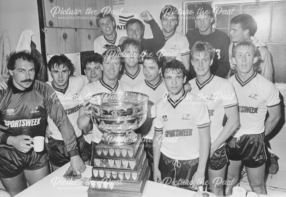 Derby County with the Bass Charity Vase, Baseball, 1987