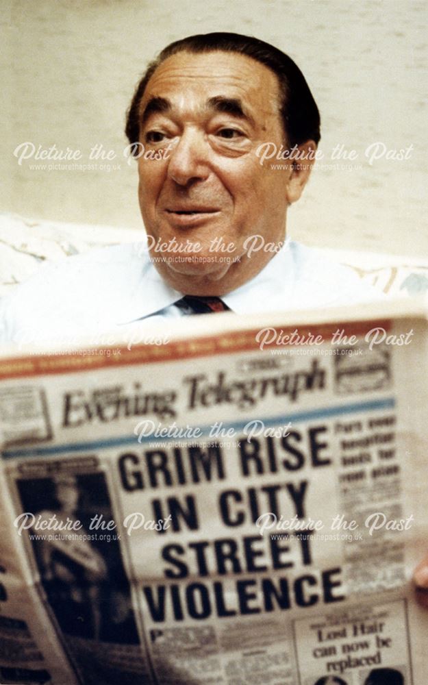 Robert Maxwell, Chairman of Derby County FC 1987-1991, c 1980s