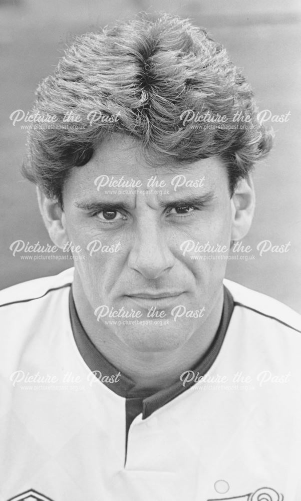John Gregory, Derby County FC Midfielder, 1985-88, 1988