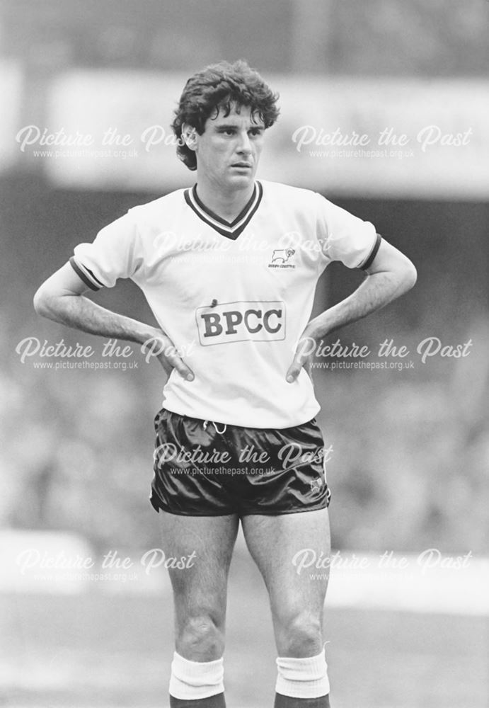 John Gregory, Derby County FC Midfielder, 1985-88, 1987