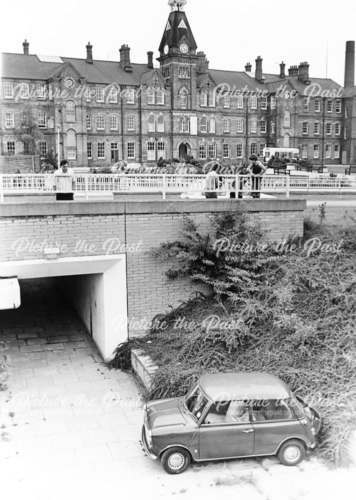 Manor Hospital, Uttoxeter Road, Mickleover, Derby, 1982