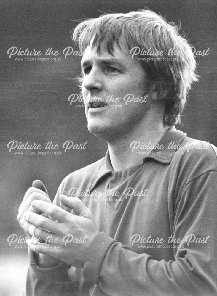 Colin Boulton, Derby County Football Club Goalkeeper, at Unknown Match, 1970s