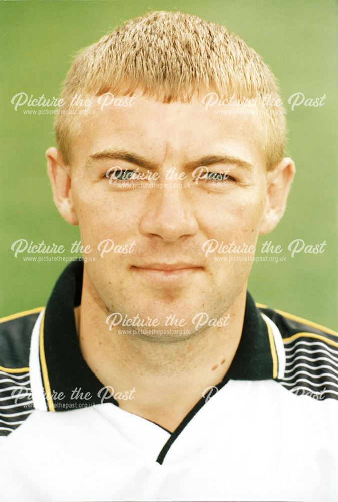 Chris Boden, Derby County Football Club full back, Derby, c 1996