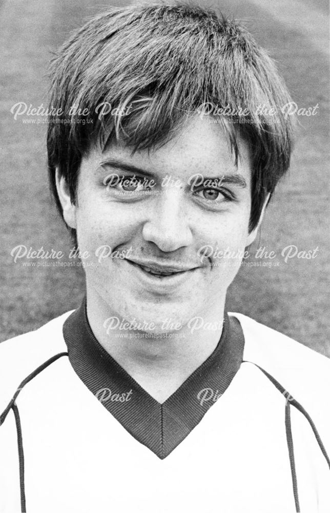 Paul Bancroft - Derby County Football Club youth team and Burton Albion, 1983