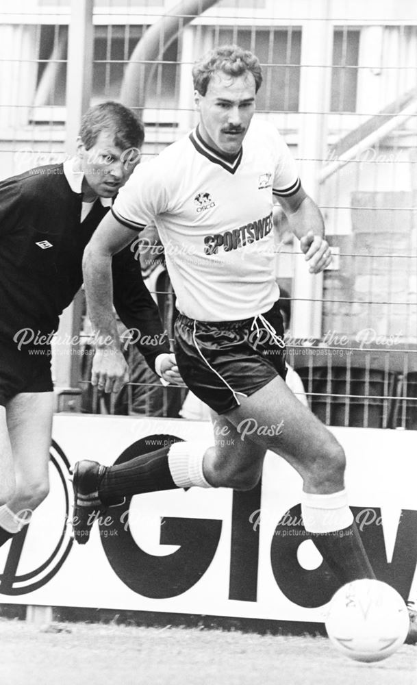 Richard Pratley - Derby County Football Club defender (1983-86)