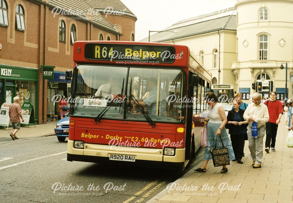 Buses in Albert Street, Derby