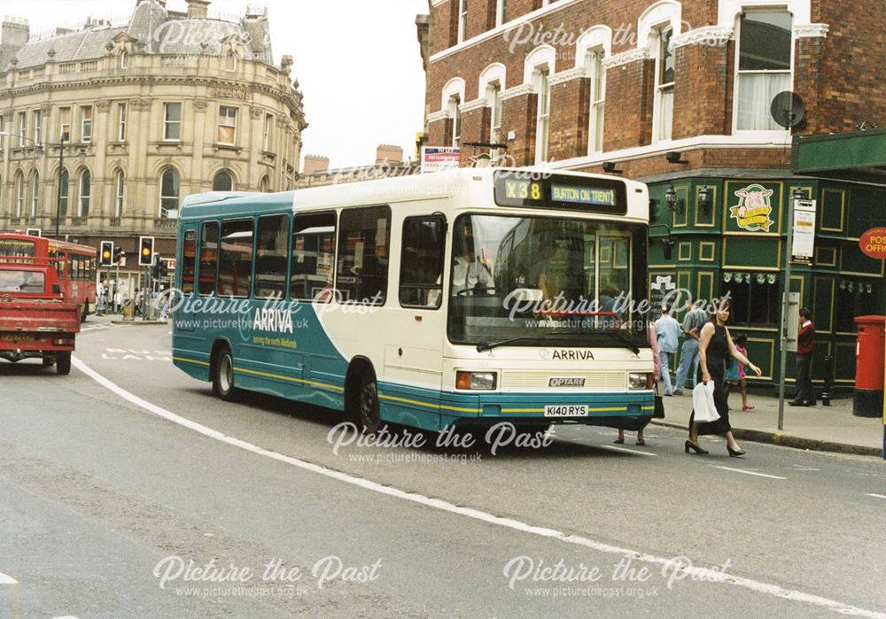 Arriva North Midlands Optare 1103 Bus on Victoria Street