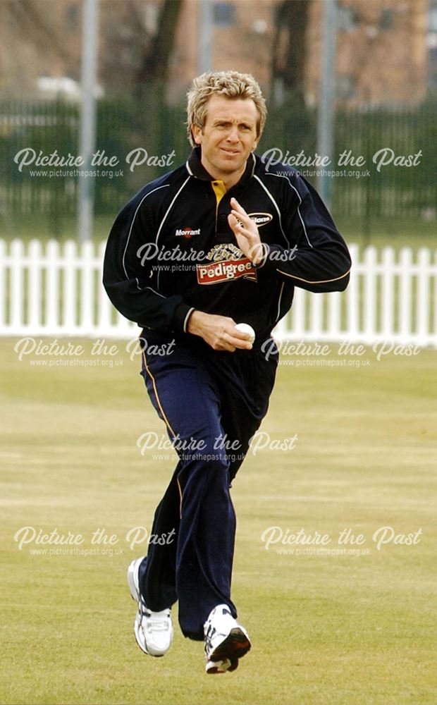 Dominic Cork (captain) Derbyshire County Cricket Club April 2003