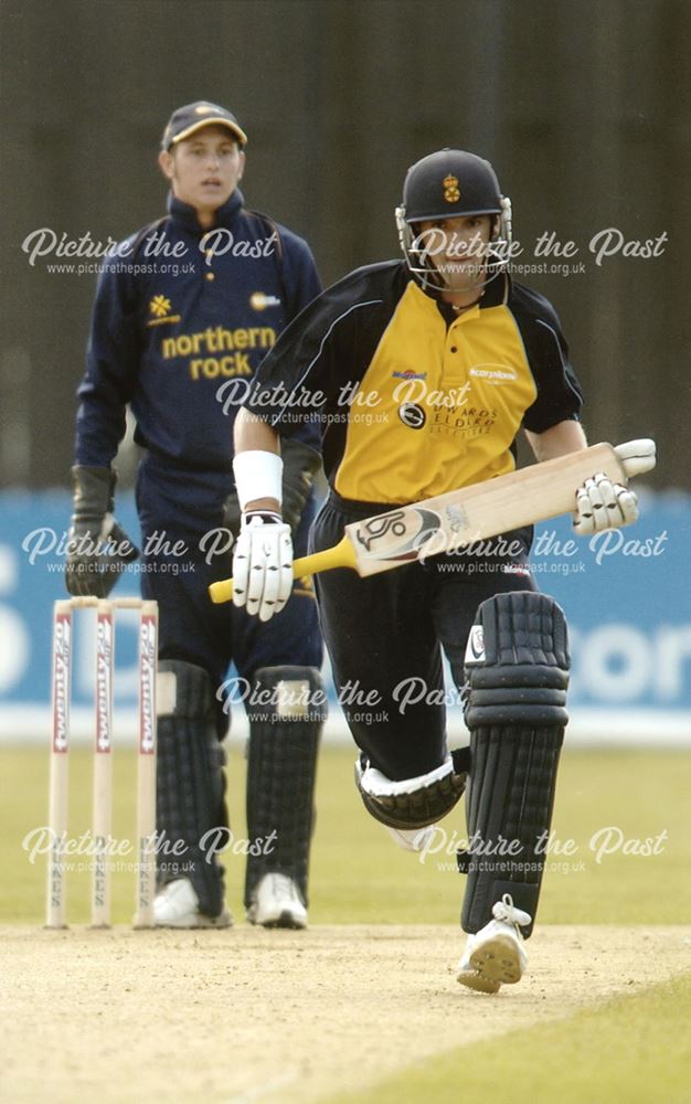 Michael DiVenuto, Derbyshire County Cricket Club April 2003