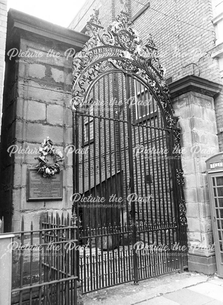 Bakewell's Silk Mill Gates