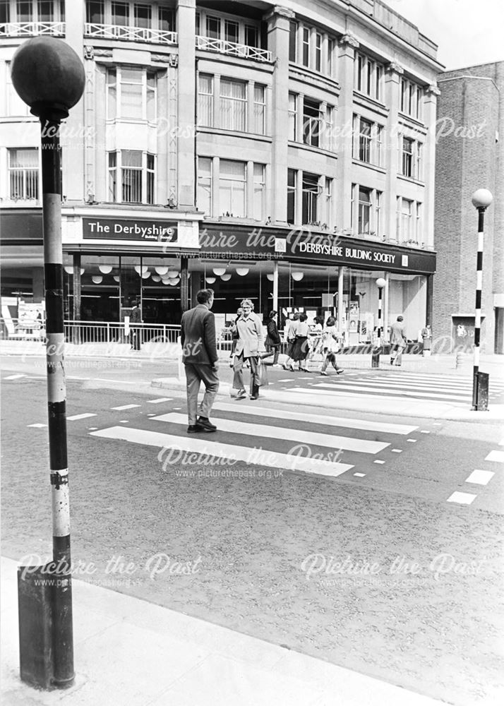 Zebra Crossing and Belisha Beacons on the Market Place