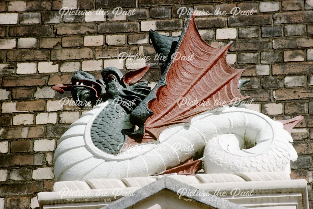 Midland Railway Station - Wyvern symbol of the Coat of Arms