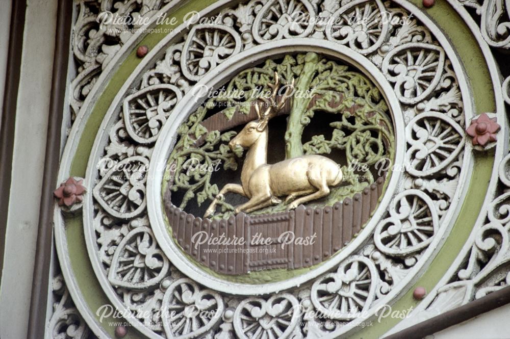 Derby's Crest on Friar Gate Bridge