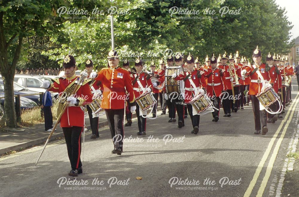 Freedom Parade, 1st Battalion Worcestershire and Sherwood Foresters Regiment, Derby, 2002