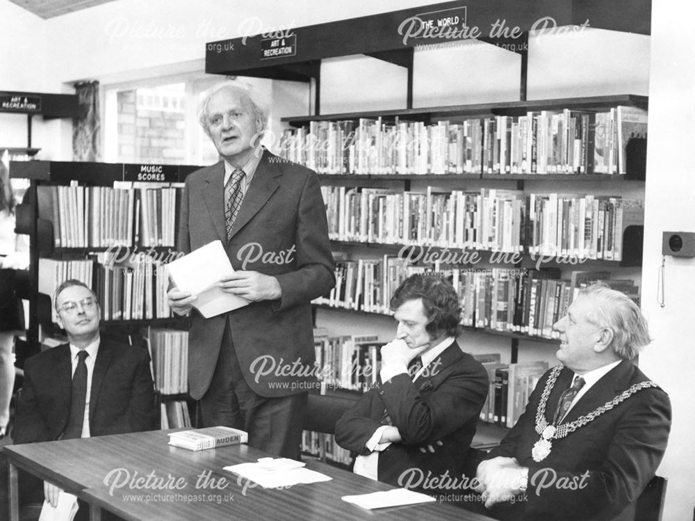 Blagreaves Lane Library, Littleover - Opened by Stephen Spender