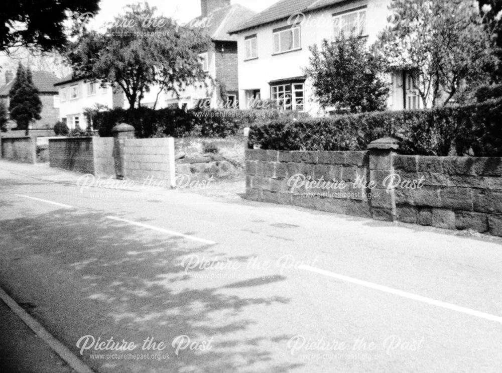 Site of the original entrance to Chaddesden Hall