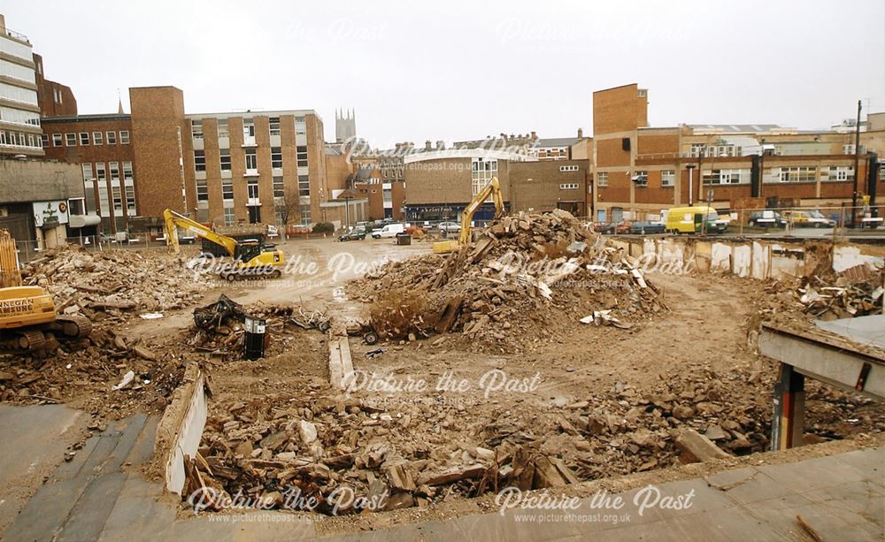 Duckworth Square shopping centre -demolition