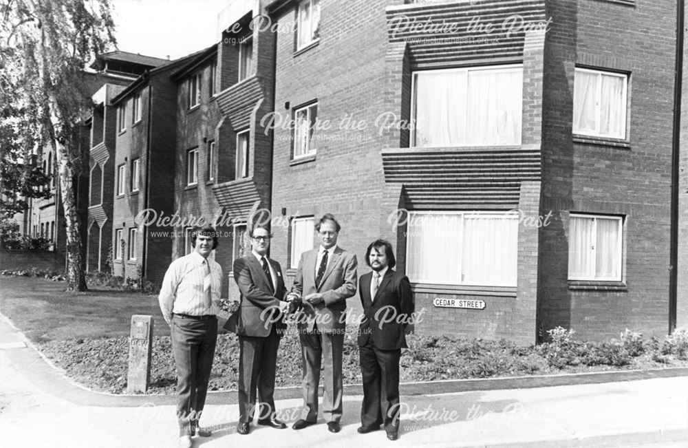 British Legion flats -opening day