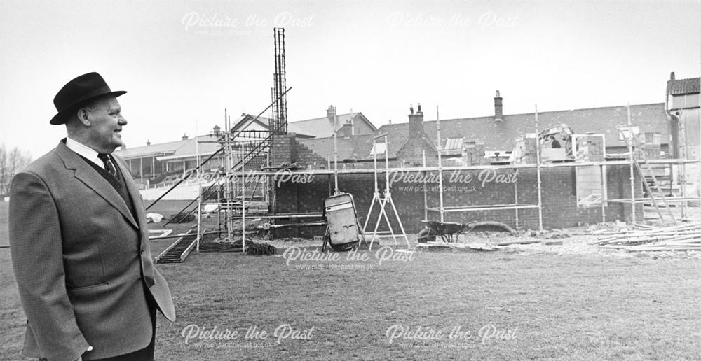 Construction of the new Pavilion at Derbyshire's County Cricket Ground