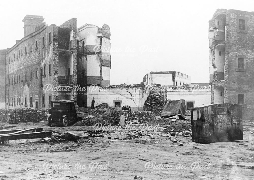 Derby Prison (The County Gaol) is partly demolished for the development of the Greyhound Stadium.