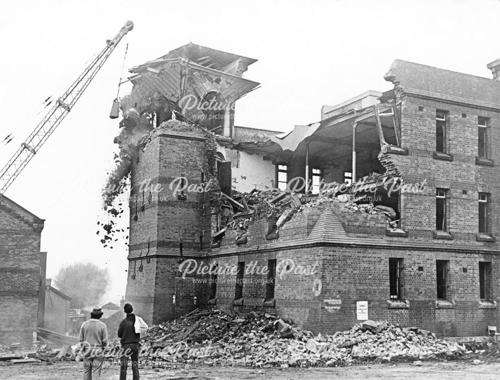 Normanton Barracks -demolition