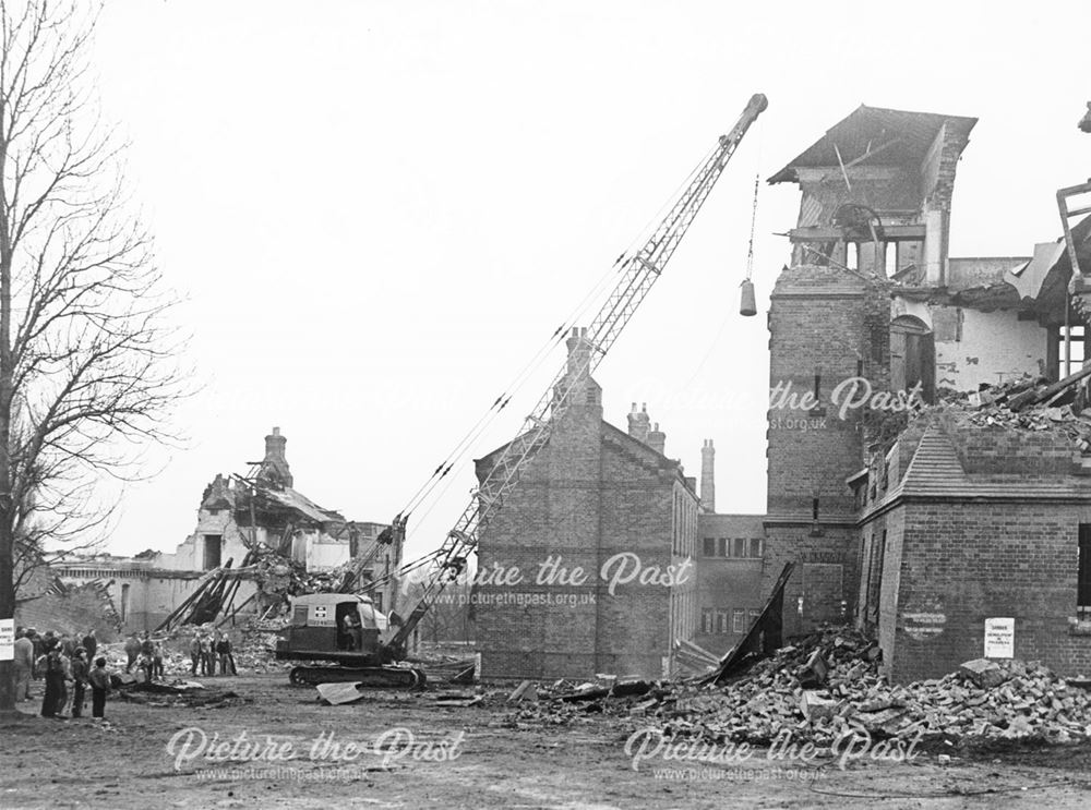 Normanton Barracks -demolition