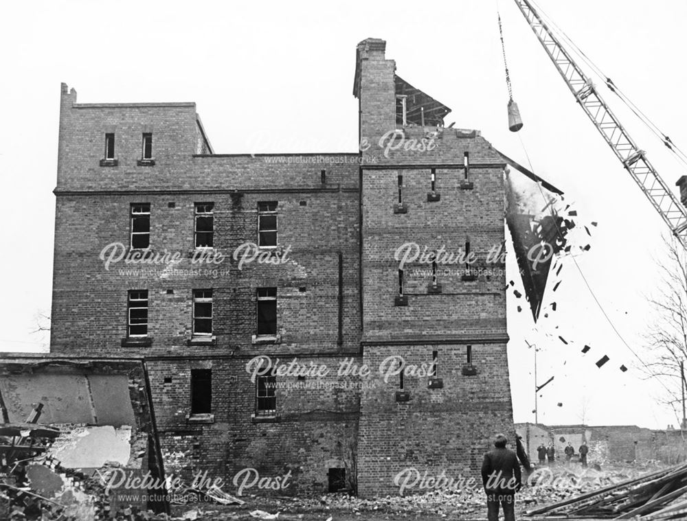 Normanton Barracks - demolition