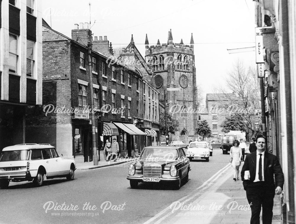 Curzon Street, Looking towards St Werburgh's Church