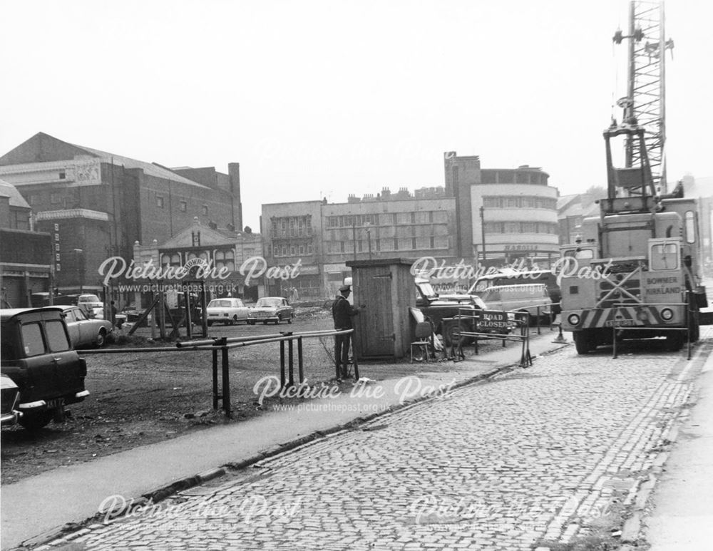 Eagle Street Development area, prior to the construction of the Eagle Centre