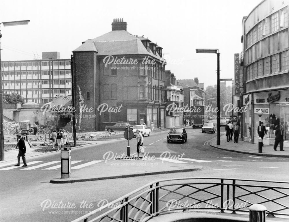 London Road from The Spot.