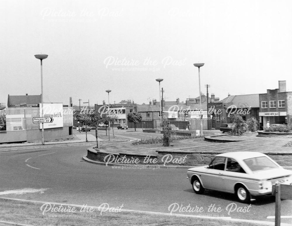 London Road, Bradshaw Way, Traffic Street junction