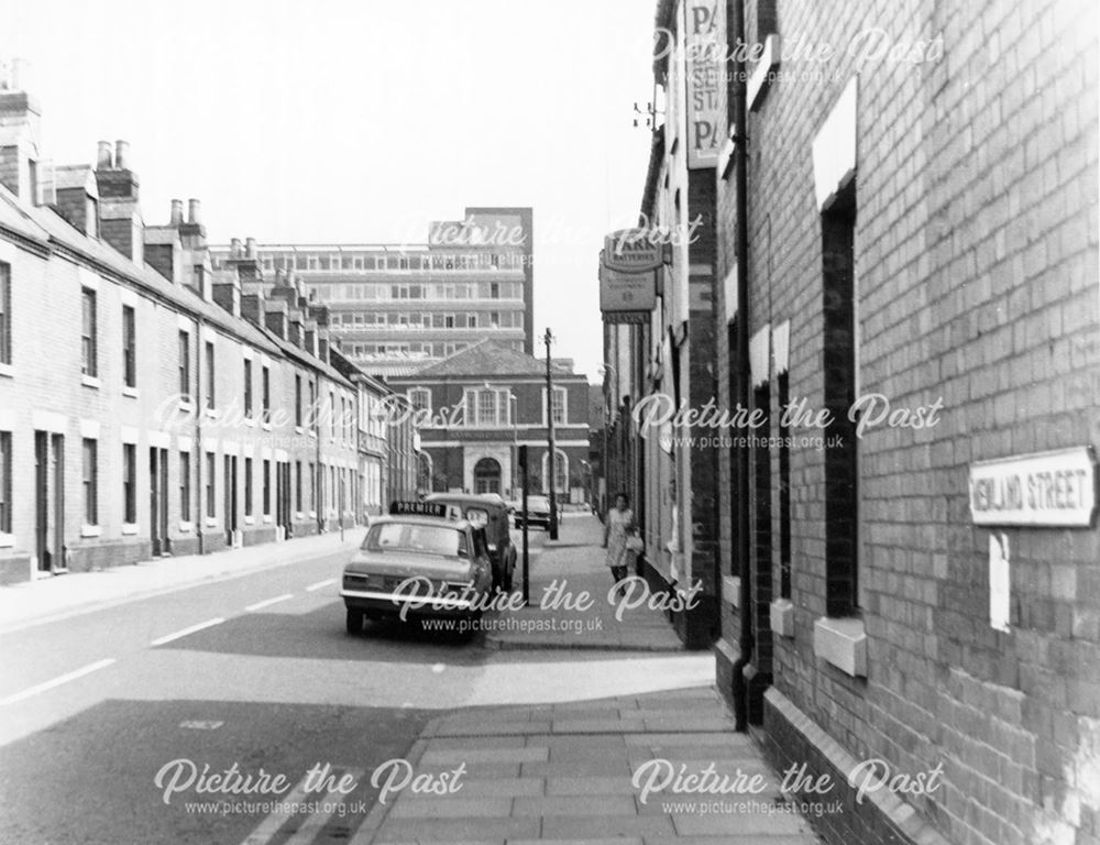 Newland Street, towards Becket Street