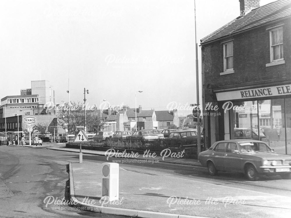 The top of Babington Lane