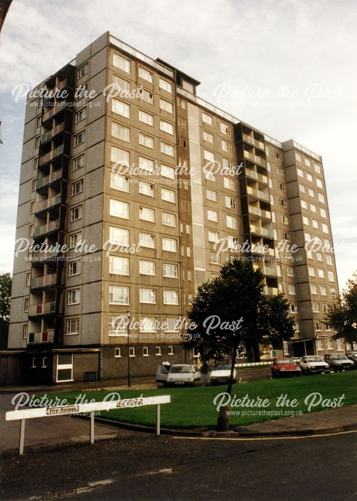 'Rivermead House' - high-rise block of flats