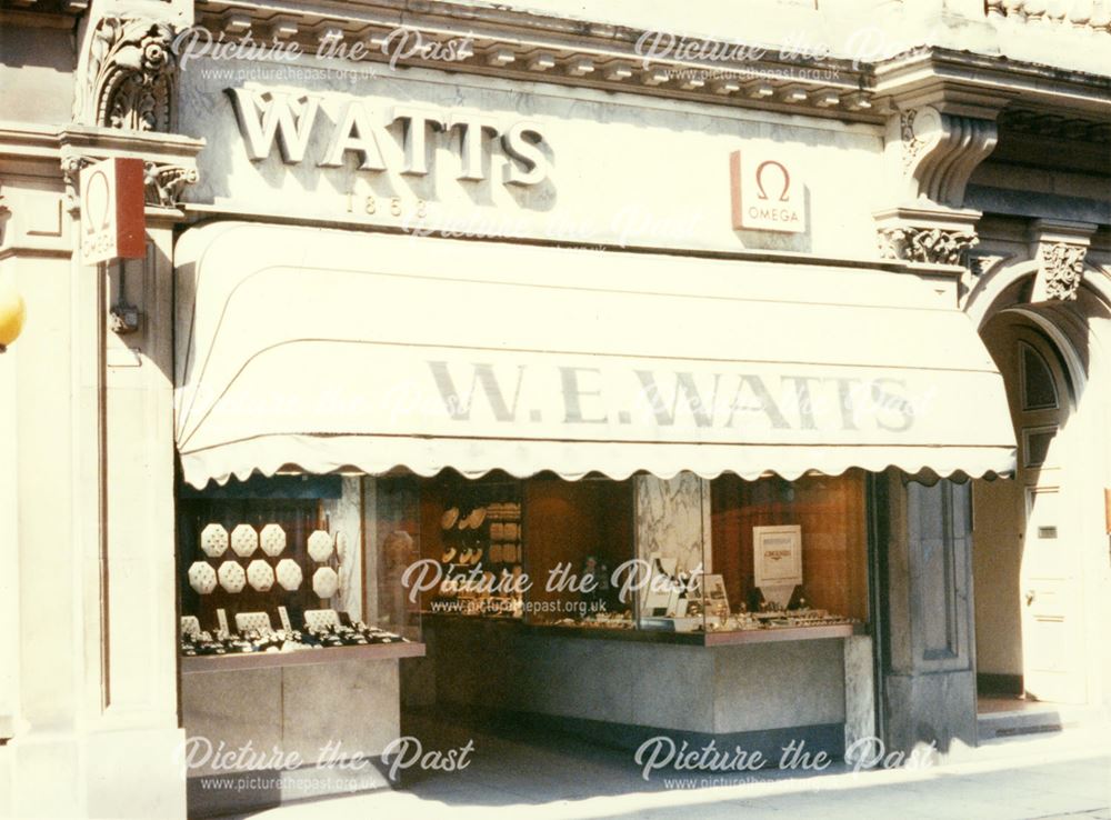 W E Watts, jewellers