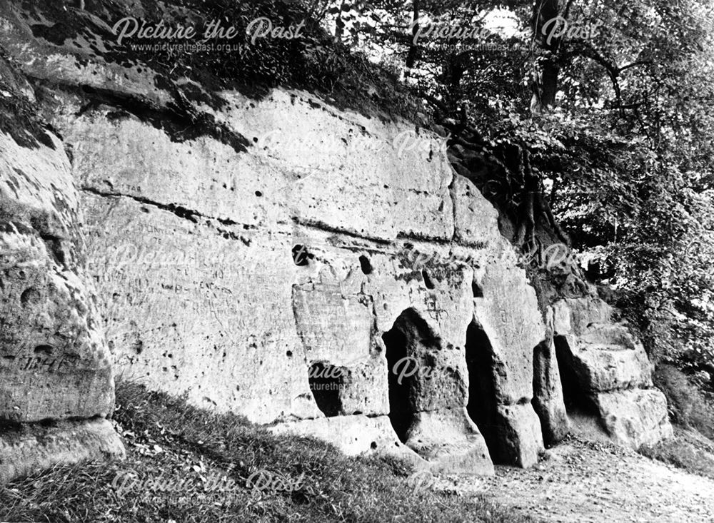 The Hermit's Cave, Dale Abbey, 1978