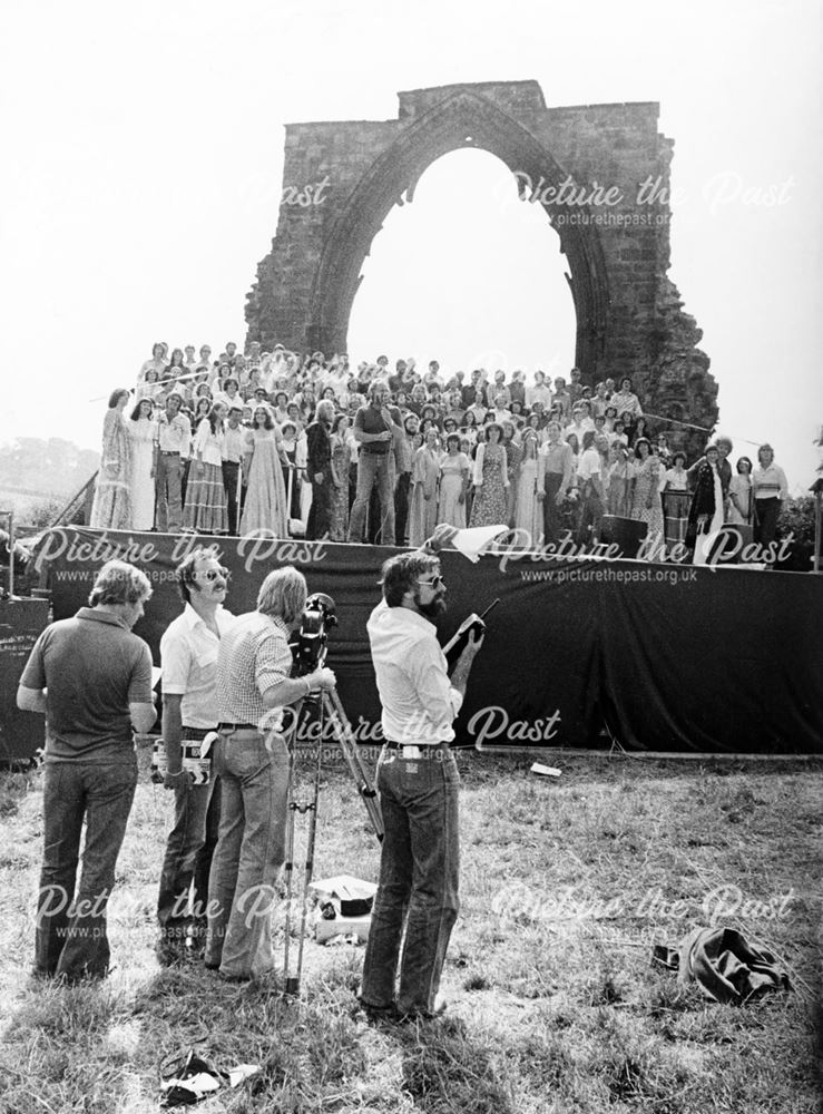 Performance of a Christian musical, 'The Witness', Dale Abbey, 1978