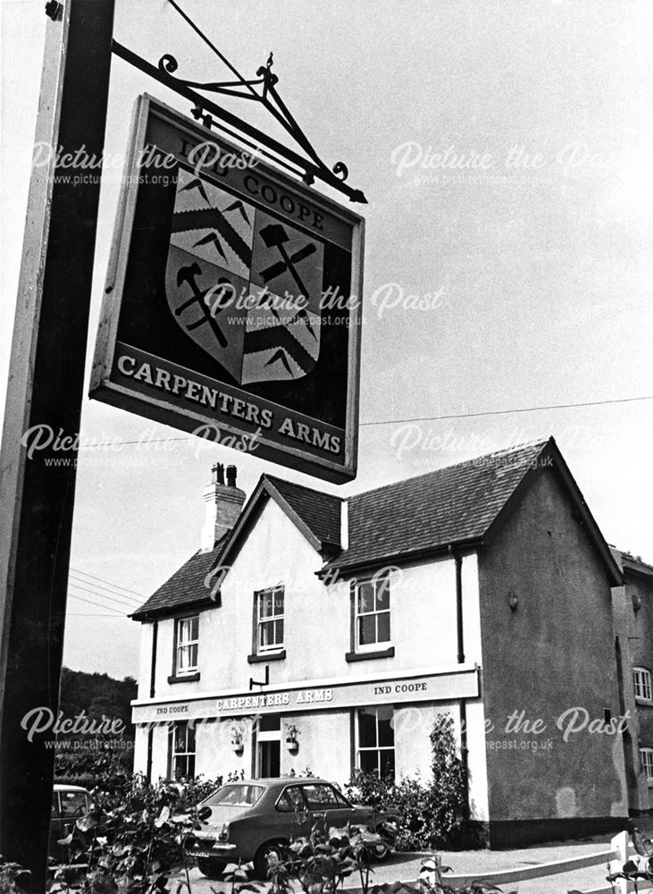 Carpenters Arms, Dale Abbey, 1978