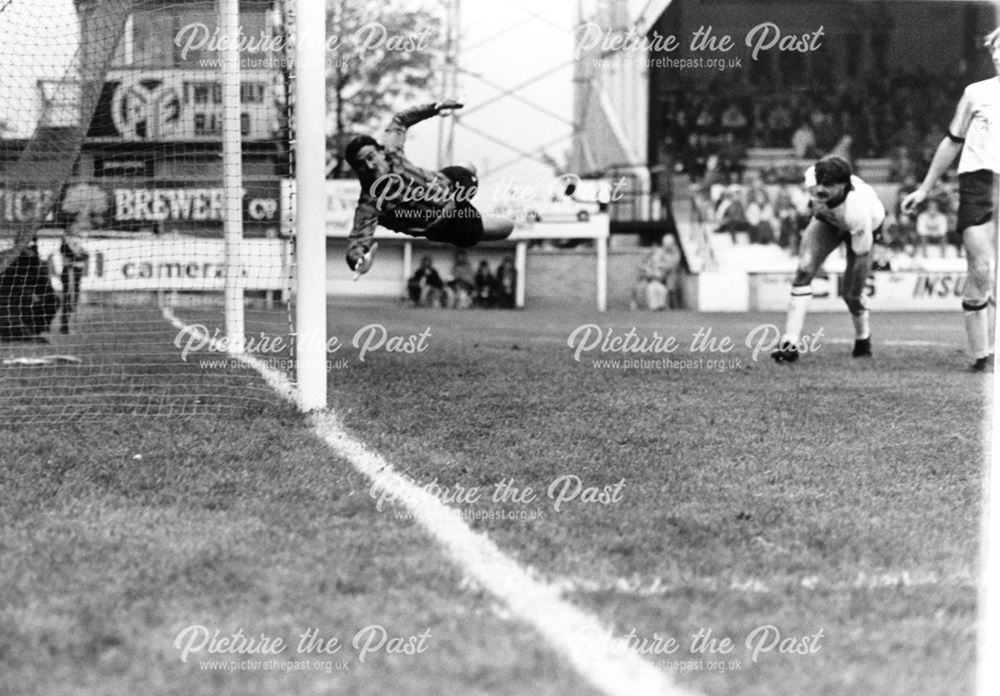 Derby County's Bobby Davison Scores Against Cambridge, 1983