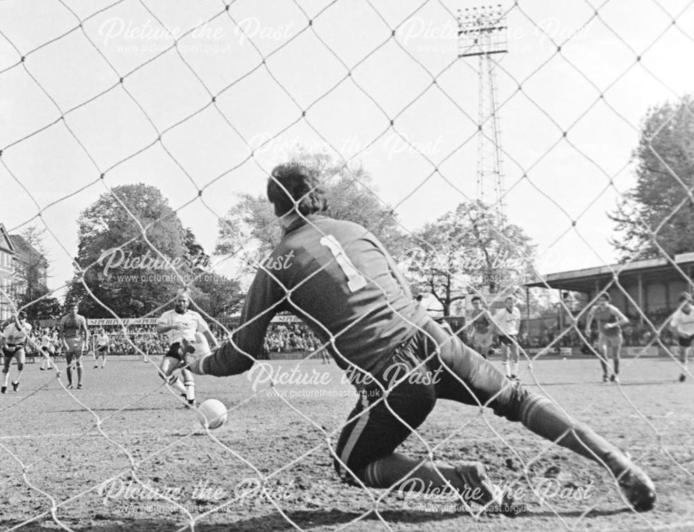 Derby County's Archie Gemmill Misses a Penalty at Shrewsbury Town, 1984