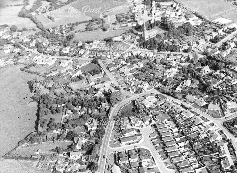 Aerial view of Breadsall