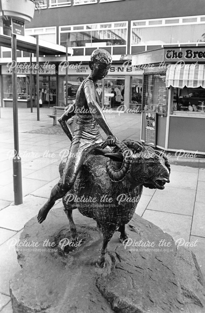 Boy and Ram Statue, Derby