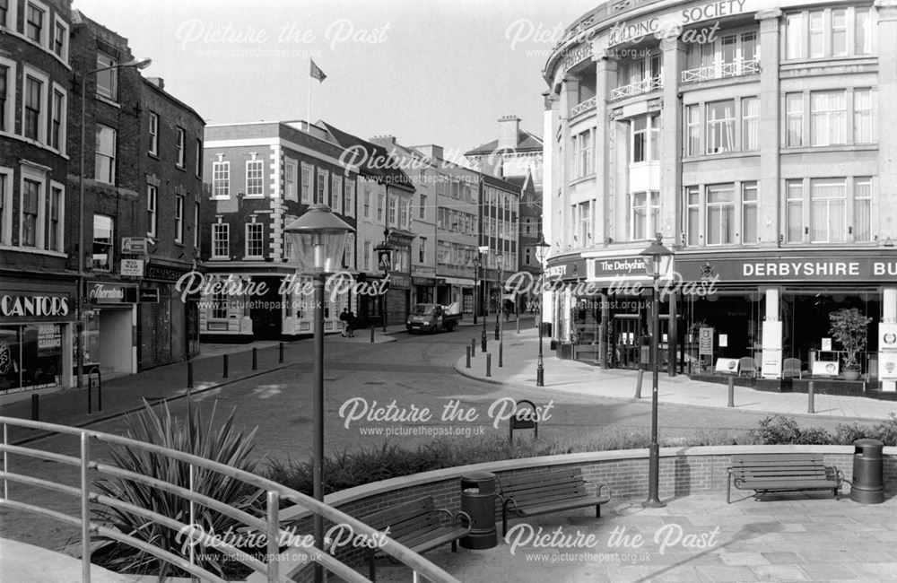 Irongate from the top of the fountain, Market Place