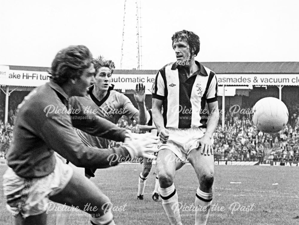 Derby County's Gerry Daly Against West Bromwich Albion, 1979