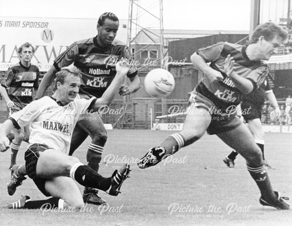 Derby County striker Paul Goddard