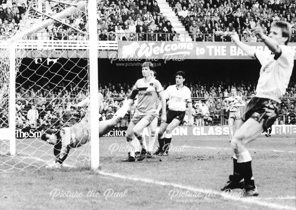 Derby County striker Phil Gee